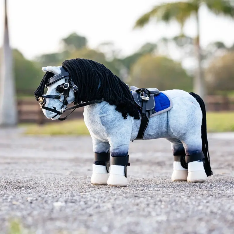 It05960 Lemieux Toy Pony Jump Saddle Pad - Benetton Blue 1