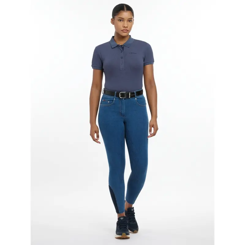 It06543 Lemieux Women's Dolly Denim Breech - Dark Blue Wash 1