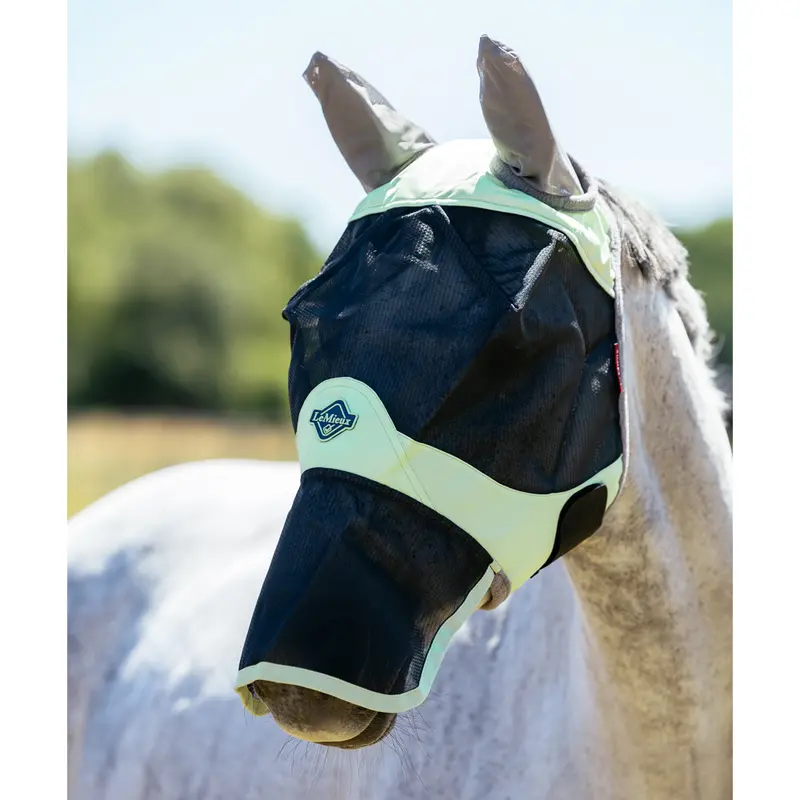 It08363 Lemieux Visor-Tek Full Fly Mask - Macaron 1