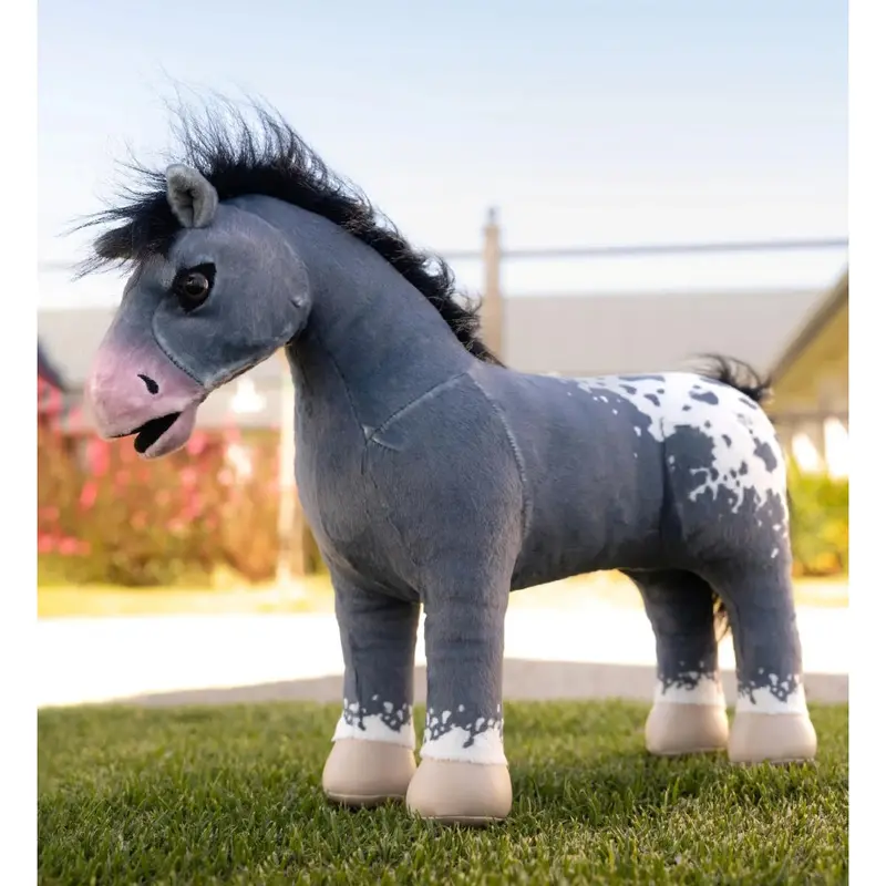 It08443 Lemieux Toy Pony Mini Plush Pony - Comet Appaloosa 1