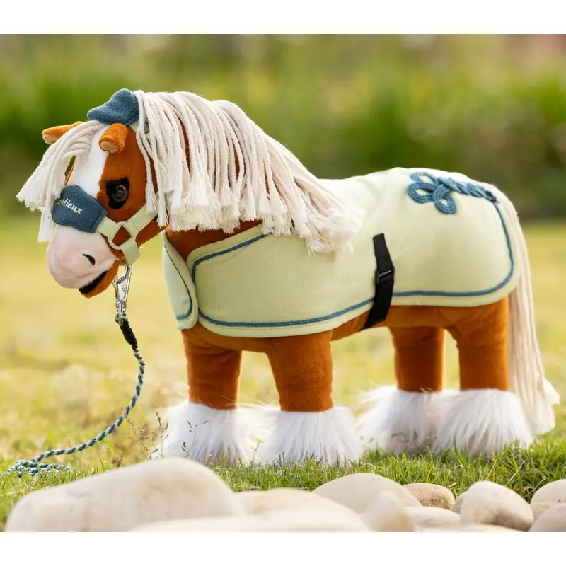 It08454 Lemieux Toy Pony Fleece Rug Blanket - Macaron 1
