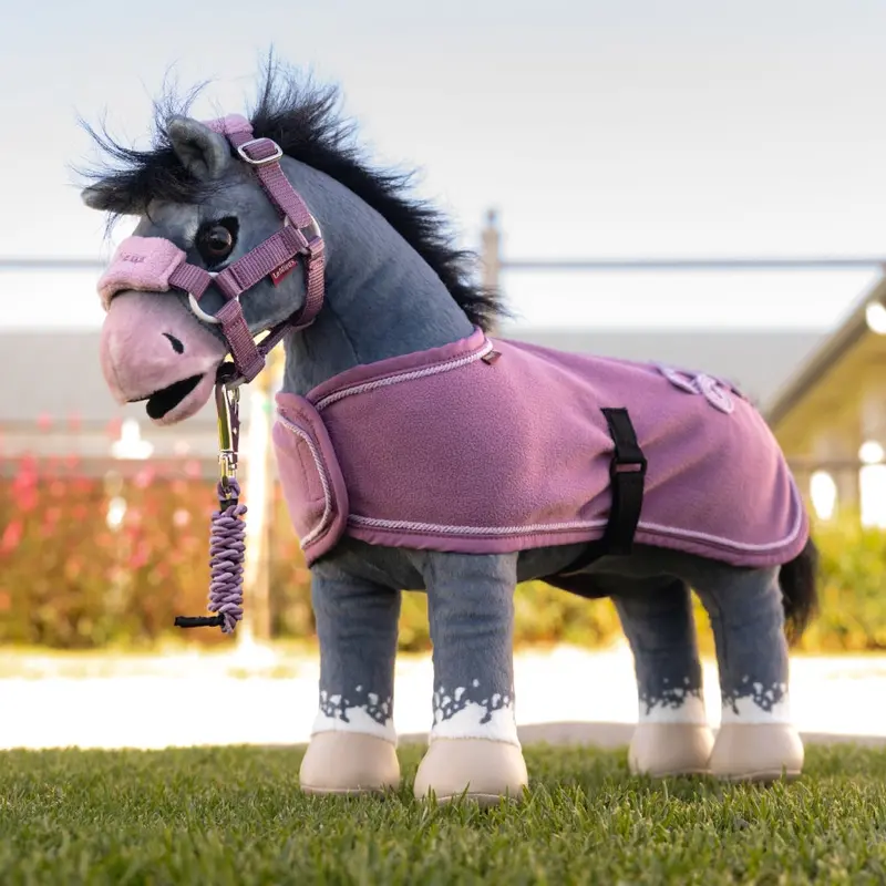 It08455 Lemieux Toy Pony Fleece Rug Blanket - Mallow 1