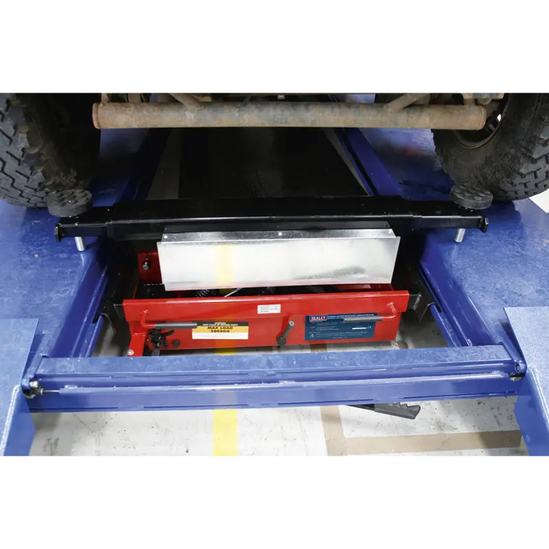 Jacking Beam 2Tonne With Arm Extenders & Flat Roller Supports 1