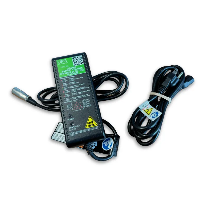 Jazzy Ultra Light Charger With Power Cord 1