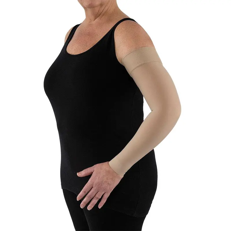 Jobst Bella Lite Arm Sleeve With Silicone Dot Band 20-30 Mmhg, Beige 1