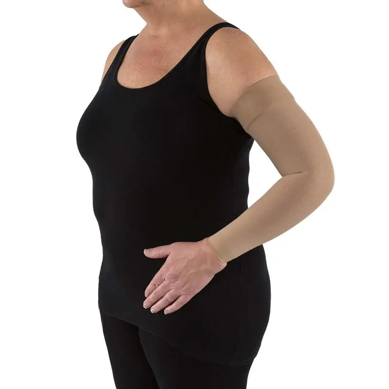Jobst Bella Strong Compression Sleeves,15-20 Mmhg, Armsleeve, Silicone Dot Band 1