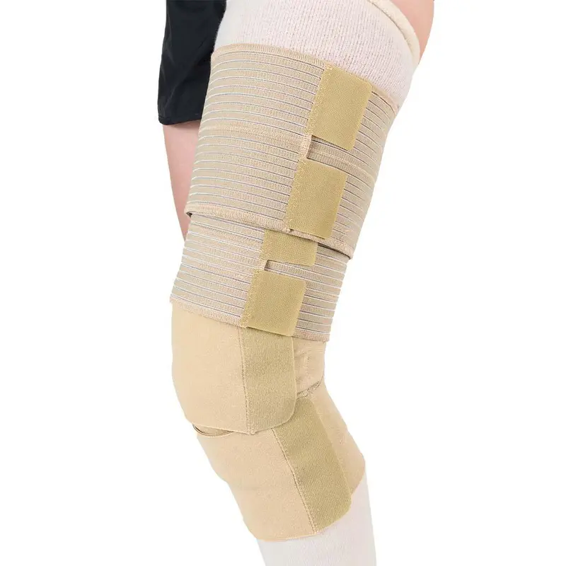 Jobst Farrowwrap Classic Compression Wraps, 30-40 Mmhg, Thighpiece/ Kneepiece Combo, Tan 1
