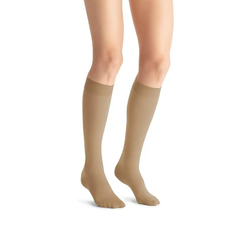 Jobst Opaque Compression Stockings, 30-40 Mmhg, Knee High, Closed Toe 1