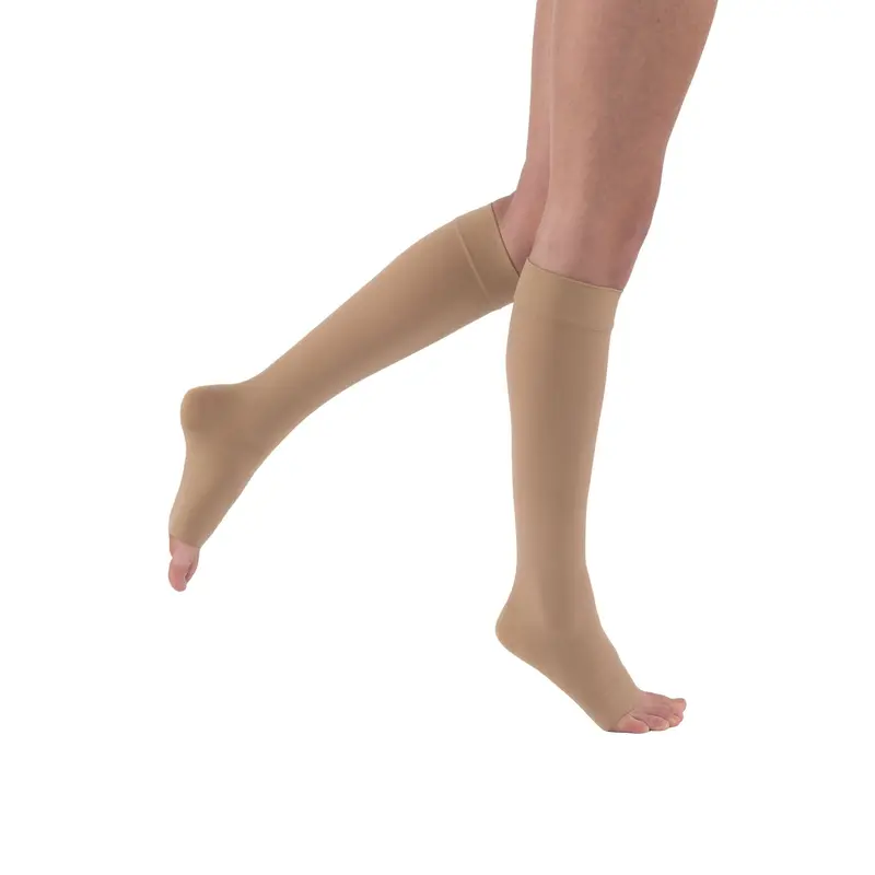 Jobst Relief 20-30 Mmhg Compression Stockings, Knee High, Open Toe 1