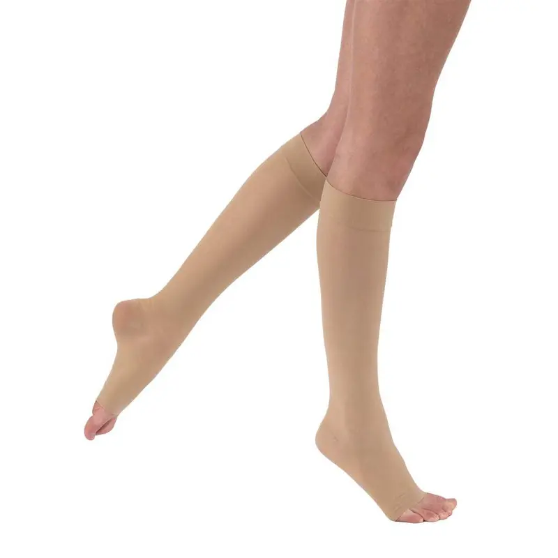 Jobst Ultrasheer Compression Stockings, 30-40 Mmhg, Knee High, Open Toe 1