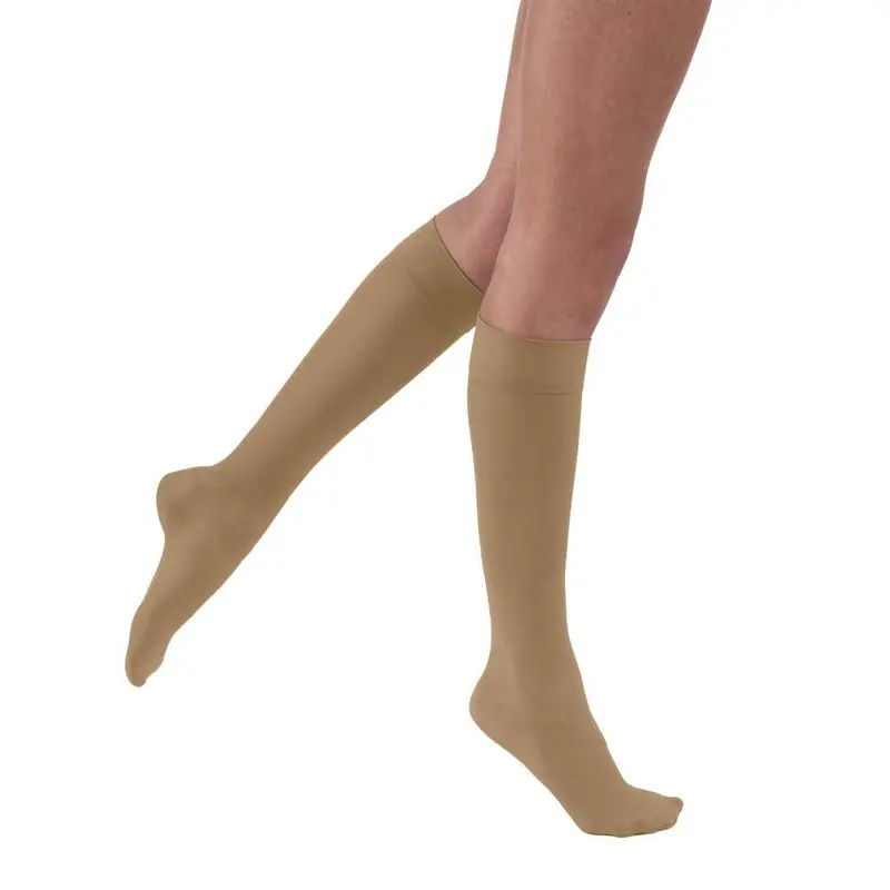 Jobst Ultrasheer Compression Stockings, 8-15 Mmhg, Knee High, Closed Toe 1