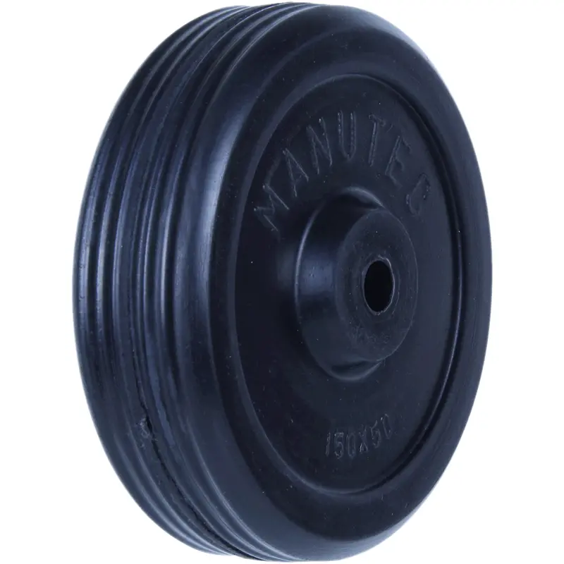 Jockey Wheel 6 Inch 150 Kg Replacement 150Mm Black Rubber 1