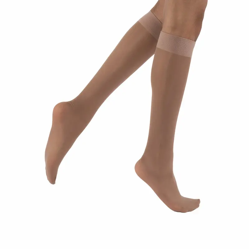 Juzo Attractive Otc Sheer Compression Stockings, 15-20 Mmhg, Knee High, Closed Toe 1