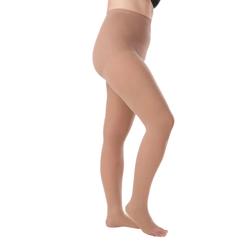 Juzo Soft Compression Stockings, 30-40 Mmhg, Pantyhose, Open Toe 1