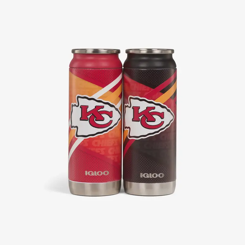 Kansas City Chiefs Home & Away 16 Oz Can 2-Pack 1