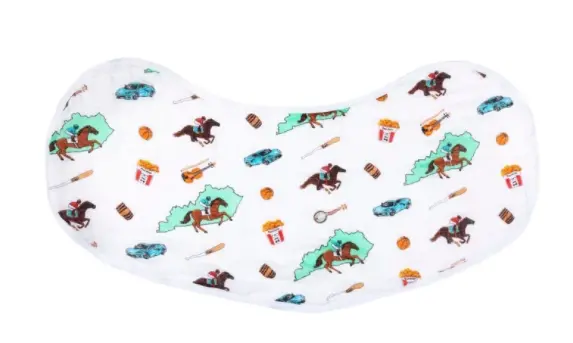 Kentucky 2-In-1 Burp Cloth & Bib 1