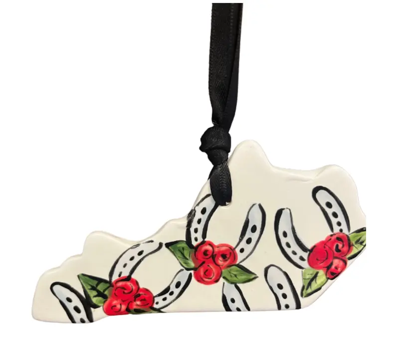 Kentucky Horseshoe Derby Ornament 1