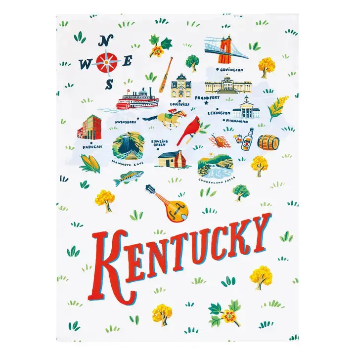 Kentucky Kitchen Towel 1