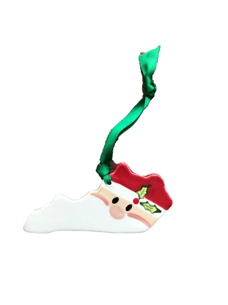 Kentucky Santa Ornament 1