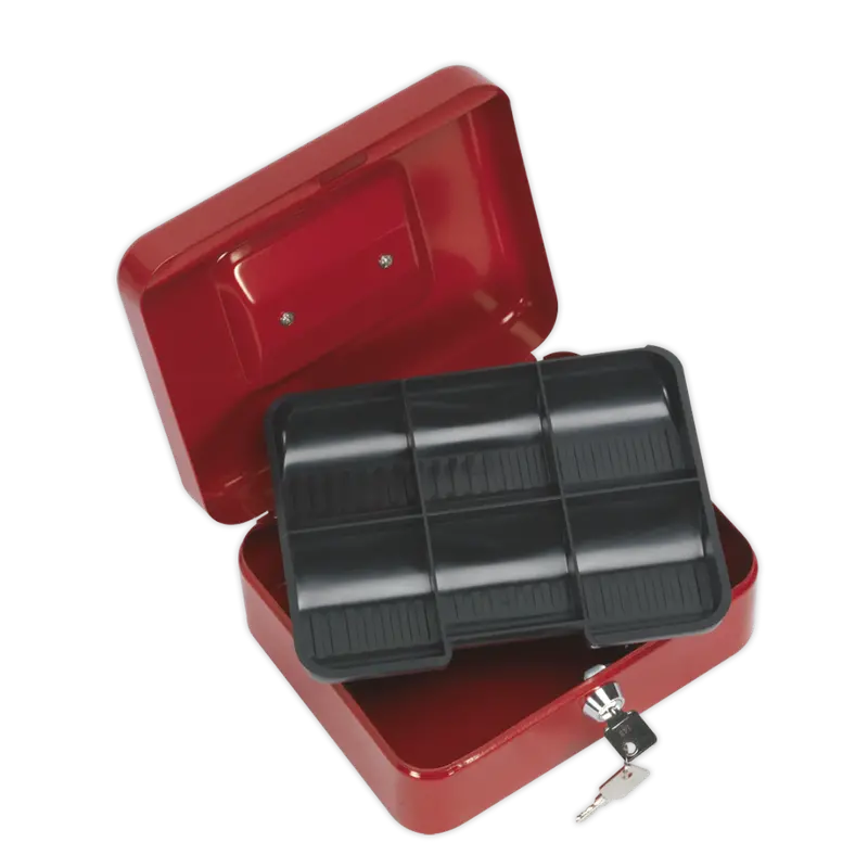Key Lock Cash Box 200 X 160 X 90Mm 1