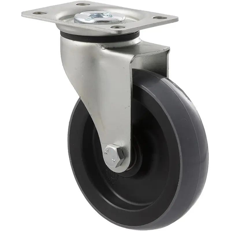 Kuq100/Kzp - 100 Kg Swivel Plate 100Mm Polyurethane 1