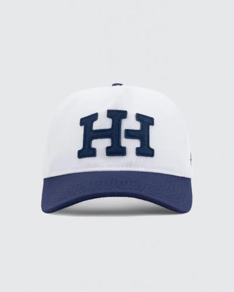 Letterman | Navy Blue & White Hat 1