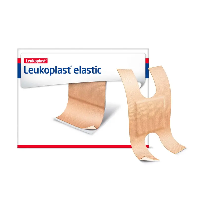 Leukoplast Elastic Fabric Adhesive Latex Free Bandages Knuckle 1.5" X 3" (12 Boxes/ 100 In Box) 1
