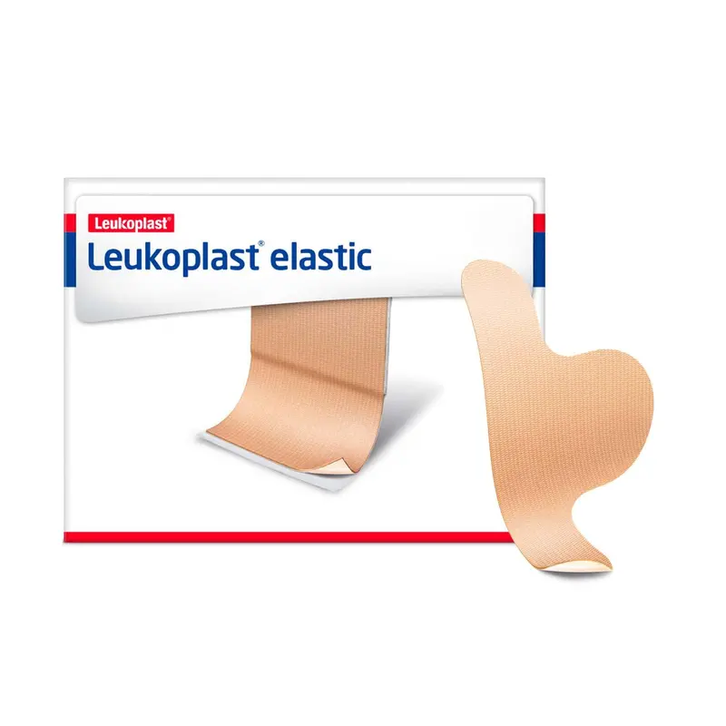 Leukoplast Elastic Fabric Adhesive Latex Free Bandages Toe Shield Bulk 2½" X 1⅜" (12 Boxes/ 100 In Box) 1