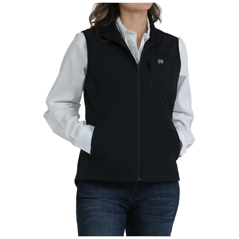 Mav9922001 Cinch Women's Windproof Vest - Black 1