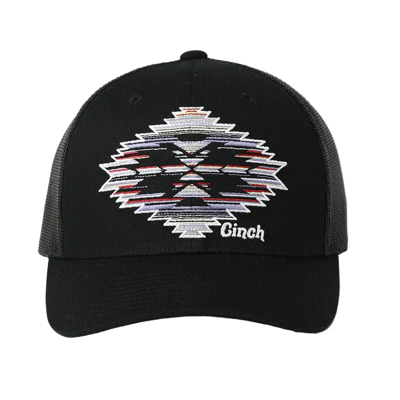 Mhc7901019 Cinch Women's Flexfit Trucker Cap - Black 1