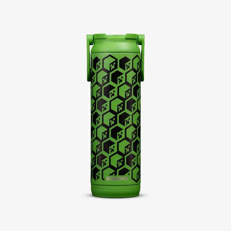 Minecraft Creeper Glow In The Dark 20 Oz Bottle 1