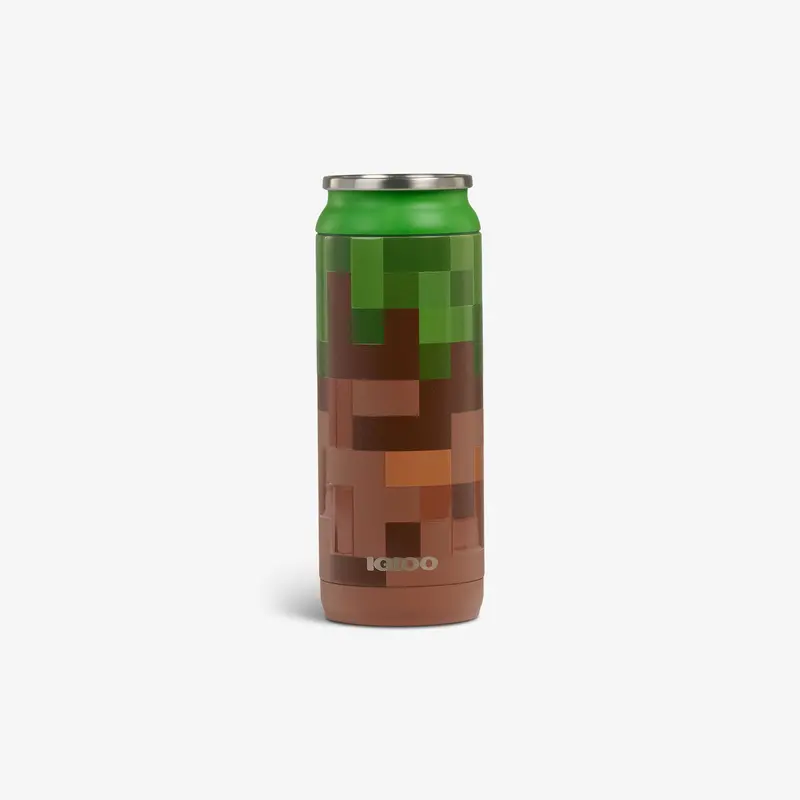 Minecraft Grass Block 16 Oz Can 1