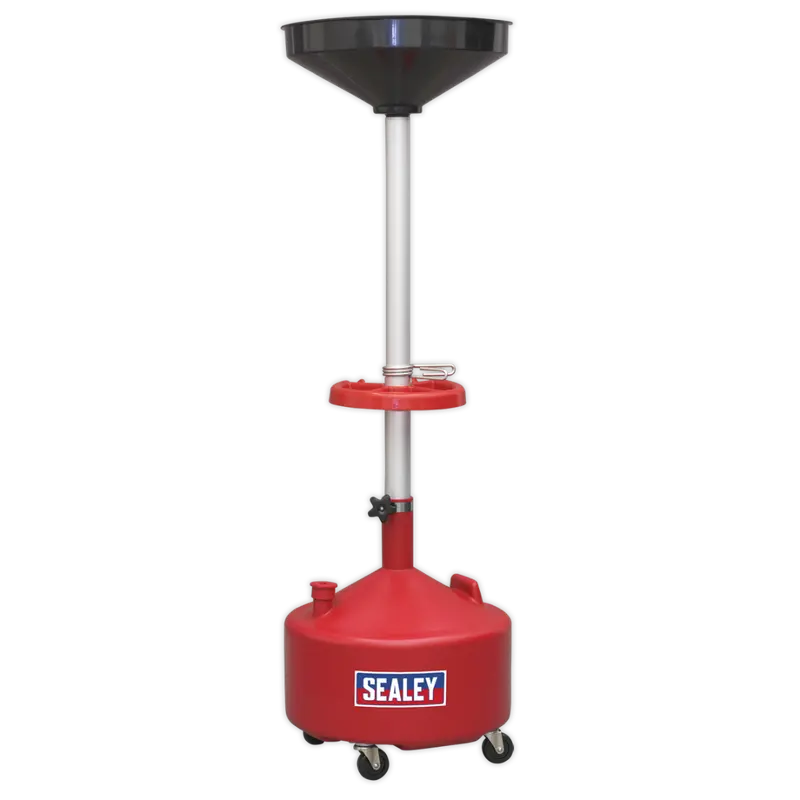 Mobile Oil Drainer 36Ltr Manual Discharge 1