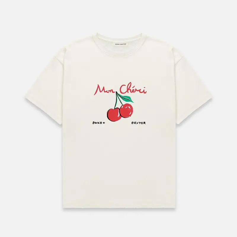 Mon Chéri Vintage White T-Shirt 1