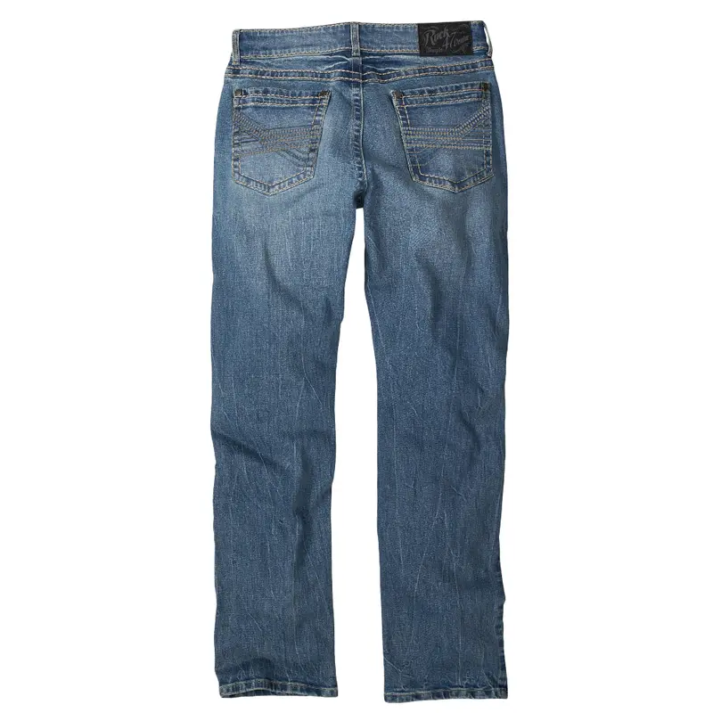 Mrs47rm Wrangler Rock 47 Men's Slim Fit Straight Leg Jean - Remix 1