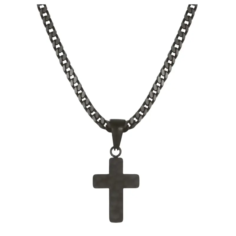 Nc6287 Montana Silversmiths Strong Horizons Cross Necklace 1