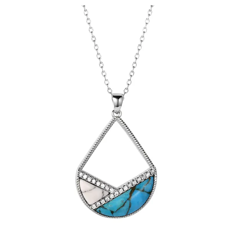 Nc6314 Montana Silversmiths Canyon Drop Necklace 1
