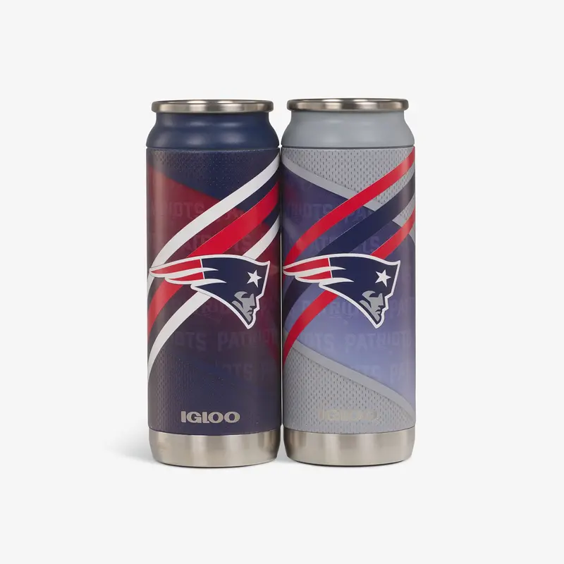 New England Patriots Home & Away 16 Oz Can 2-Pack 1