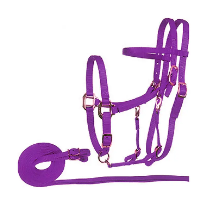 Np54 Fabtron Halter-Bridle Combo With Reins 1