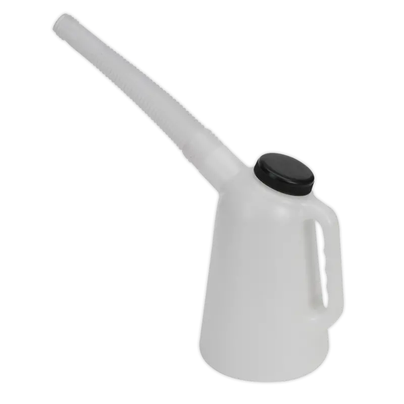Oil Container With Lid & Flexi-Spout 1Ltr 1