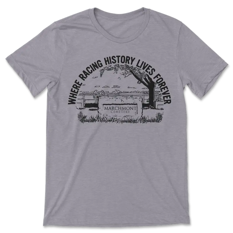Old Smoke Claiborne Farm Marchmont Cemetery T-Shirt 1
