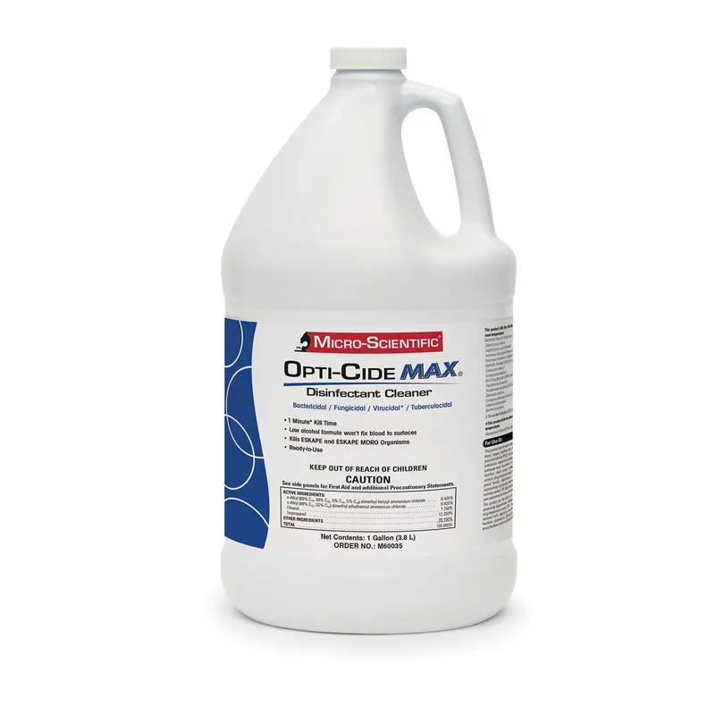 Opti-Cide Max Surface Disinfectant Cleaner, 1 Gal Bottle (4 Per Case) 1