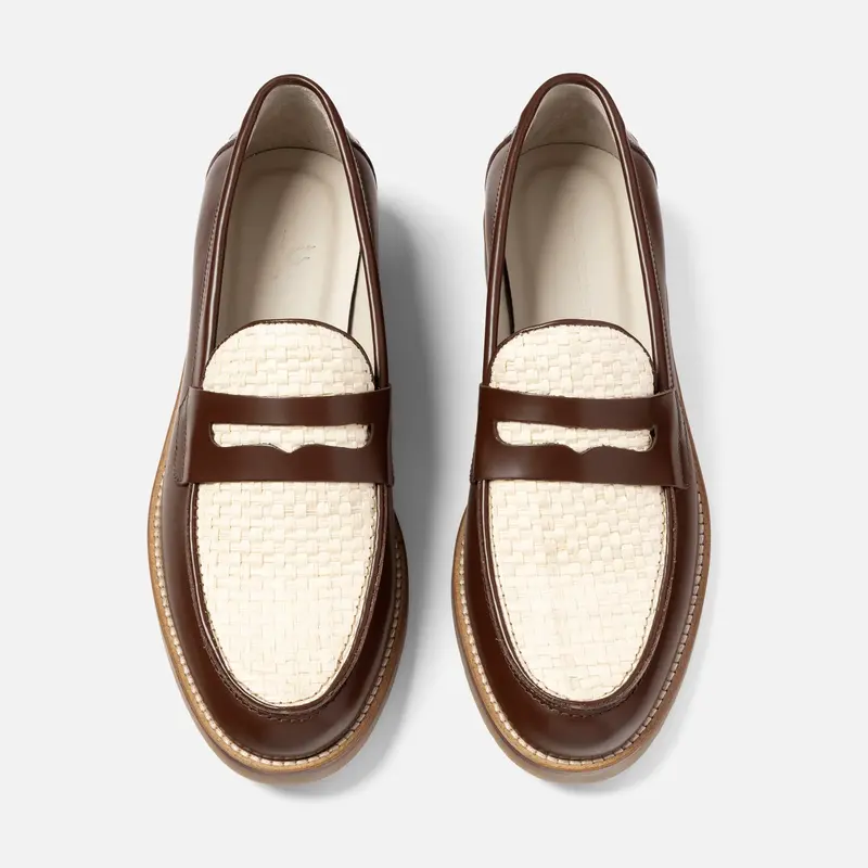 Peso Basket Weave Penny Loafer - Men's 1