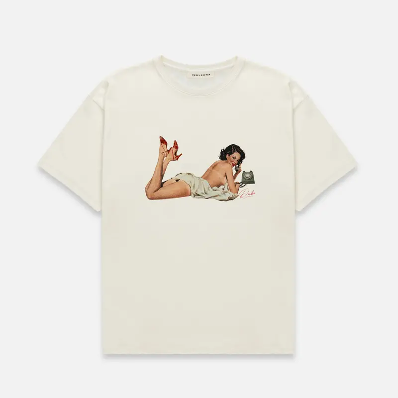 Pin Up I Vintage White T-Shirt 1