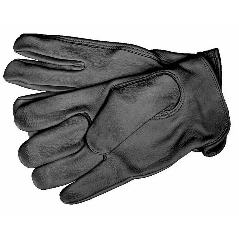 Pl1495 Tuff Mate Ladies Lined Black Grain Deerskin Glove 1