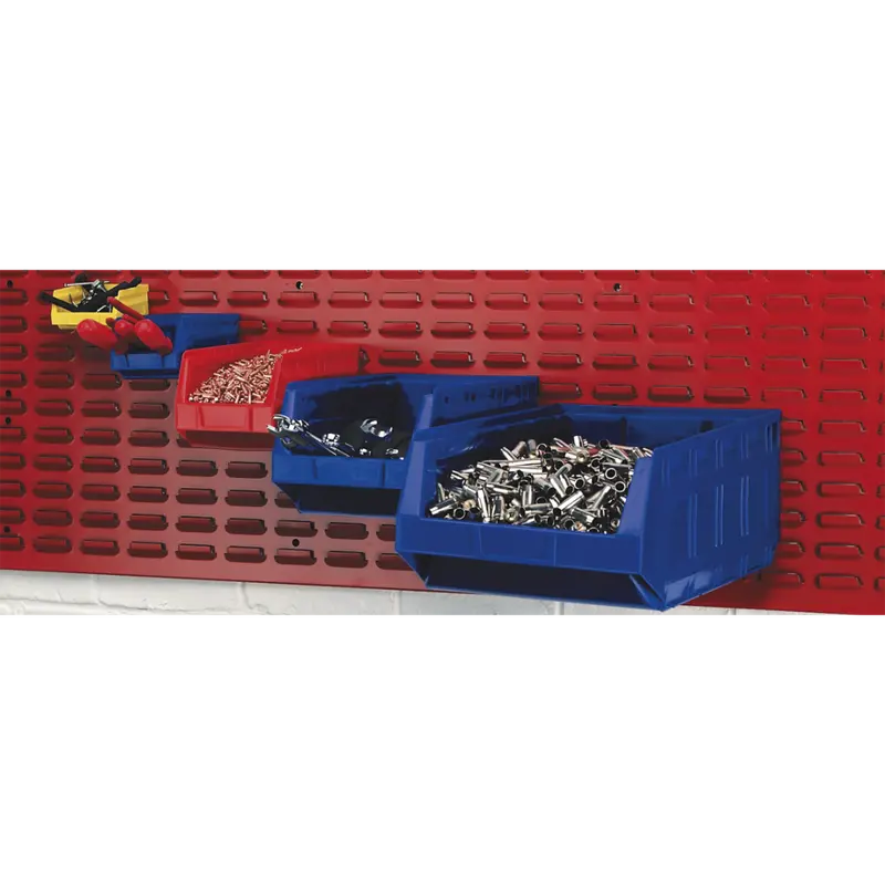 Plastic Storage Bin 105 X 165 X 85Mm - Blue Pack Of 48 1