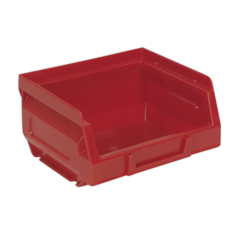 Plastic Storage Bin 105 X 85 X 55Mm - Red Pack Of 24 1