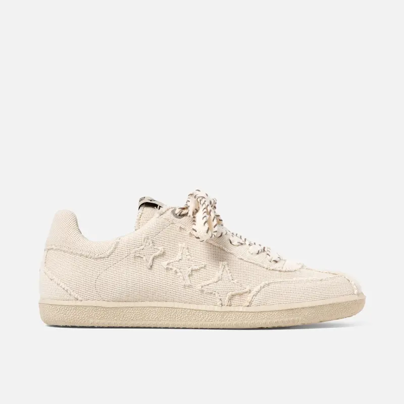 Plus Duke Off-White Canvas Sneaker - Men's 1