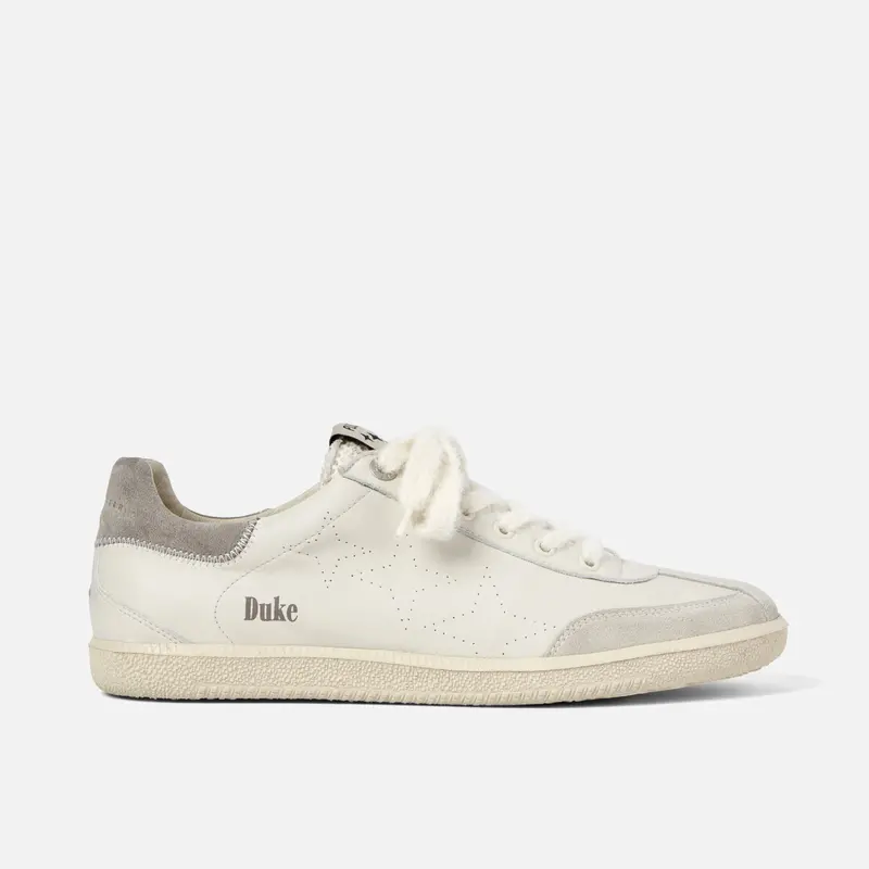 Plus Duke Vintage Grey + White Sneaker - Men's 1