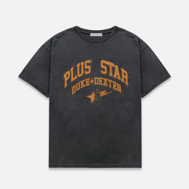 Plus Vintage Washed Black T-Shirt 1